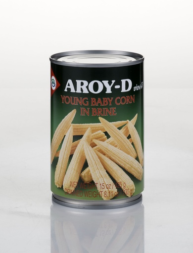 [DARY:CAN:11501B1] - Canned Young baby corn in Brine - [425g]