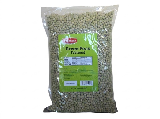 [DPRM:PLS:70007V1] - Green Peas (Vatana) - [4lb]