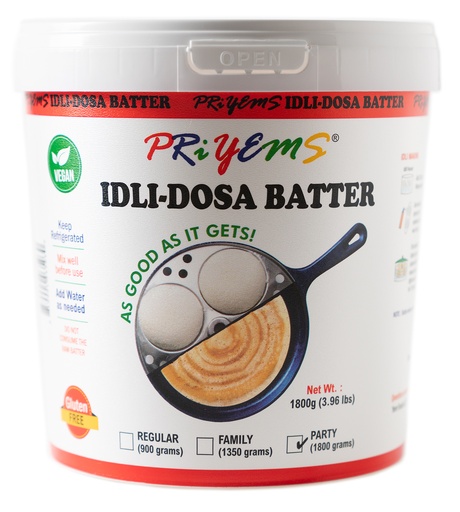 [CPYM:BTR:67701I3] - Idli - Dosa Batter (Party Pack) - [1.8kg]