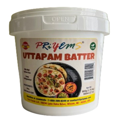 [FPYM:BTR:67704U1] - Uttappam Batter - [800g]