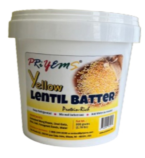 [CPYM:BTR:67704Y1] - Yellow Lentil Batter - [800g]